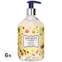 부케가르니 바디워시 일랑일랑향, 520ml, 6개