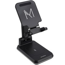 아이엠듀 듀얼 고속 무선 충전기 DFC30, 블랙, 1개