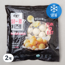 푸딩팩토리 푸딩펍 달콤치즈볼 (냉동), 750g, 2개