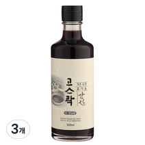 고스락 유기농 간장, 300ml, 3개