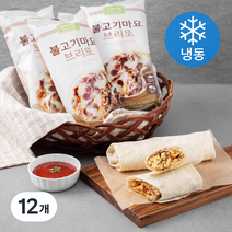 상하키친 불고기마요 브리또 (냉동), 130g, 12개