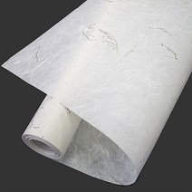 자연가득 창호지 들꽃 롤타입, 화이트