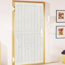 현대시트 현관문 시트지 HWN-016T, 엔틱화이트 패널