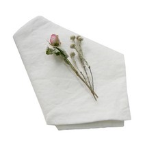 메종텍스타일 네츄럴 린넨 냅킨 백아이보리, 냅킨 4p