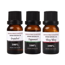 아로하트리즈 에센셜오일 그레이프 프룻 + 페퍼민트 + 일랑일랑, 10ml, 1세트