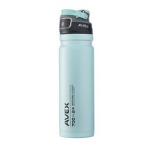 아벡스 프리플로우 오토씰 스텐워터보틀, 아이스, 700ml