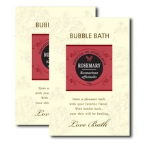 미도화장품 아로마오일 로즈마리 거품입욕제, 70g, 2개입