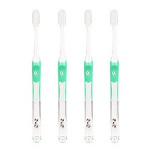 242 치과용 칫솔 유아용, 초록, 4개입