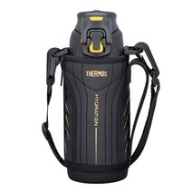 써모스 진공단열 스포츠 보틀 FFZ-500FK, 블랙, 500ml