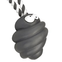 유로펫베르니나 쿠쿠 토네이도 로프 강아지 장난감, F3 (건메탈 그레이), 1개