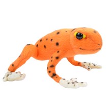 한사토이 동물인형 5221 독개구리1 Strawberry Poison Dart Frog, 10cm, 주황색