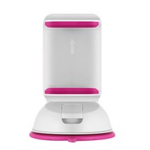 블랙라이노 실리콘 흡착식 차량용 스마트폰 거치대, 핑크, 1개