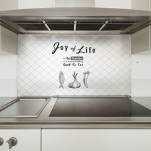 인터그레이스 주방아트보드 죠이 화이트, 1개