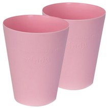 데코 오픈 휴지통, 핑크, 2개