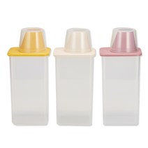 씨밀렉스 도어 미니 잡곡통 사각 3p 1호, 랜덤 발송