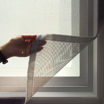 쾌청 일반방충망 검정+회색벨크로, 1개