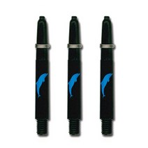 울티마 다트 샤프트 Design Dolphin black 미디움, 3개입