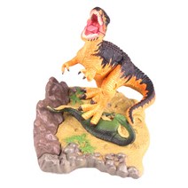 4D퍼즐 티라노사우루스 디오라마 D26802, 27개, 혼합 색상, 27피스