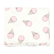 디케이홈 아이스크림 이중거즈 아기블랭킷 S, 핑크