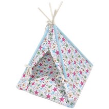 블럭마트 고양이 애견 인디언텐트 55 x 55 x 60 cm, 별