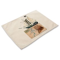 비케이 북유럽 새 식탁매트, 6, 가로 42cm x 세로 32cm