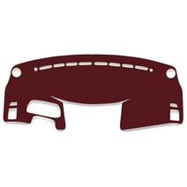 차마루 벨벳 대쉬보드커버 쌍용, 로디우스, 와인