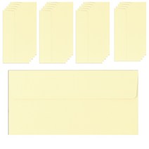 투영디자인 컬러 가로봉투, Ivory, 20개입