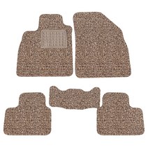 순수카매트 코일 일반형 베이지 브라운 르노삼성, SM6 2016.3~(5p)