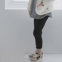 예루예나 여아용 인조 밍크 레깅스