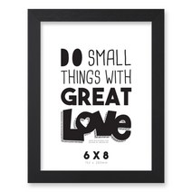 왈가닥스 15 데코 포토프레임 6x8, 블랙