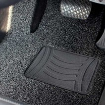 에스제이 코일 확장형 카매트 올블랙 현대, 현대 싼타페 더프라임 (2열고리O) (2015년~)