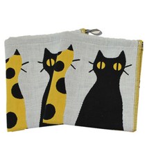 퓨어선데이 순면 3중 냥이 삼총사 거즈행주 2p 세트, 냥이 삼총사, 냥이 삼총사, 2개