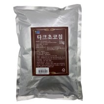 청은 다크 초코칩, 1kg, 1개