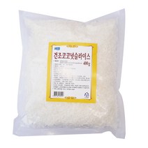 로얄베이직푸드 건조 코코넛 슬라이스, 400g, 1개