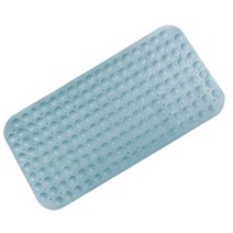 마켓감성 미끄럼방지 욕실 고무매트, 블루, 2개