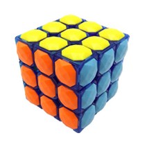 블루마토 3x3 입체무늬 큐브 13 60 x 60 mm YJ8307, 혼합 색상