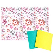 송월타월 에어샤워 타월 센트 3p + 독일행주 랜덤 발송 2p, 분홍, 1세트