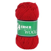 에르서울 뜨개실 8p, 132번 진 빨강, 1개