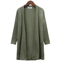 유라비 키즈용 블란치 숄카라 롱가디건