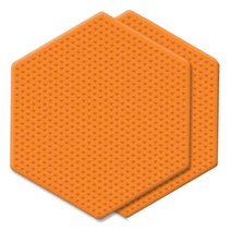 펄러 대형 모양판 낱개 육각 22619, 2개