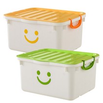 보노하우스 화이트 초대형 해피박스, 옐로우, 그린, 2개