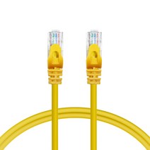 AVIVE 고급형 UTP 15m CAT6 랜선 케이블, YELLOW, 1개