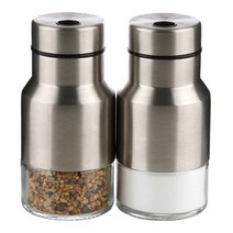 엘가 스테인레스 양념병 실버, 2개입, 단품