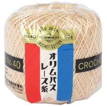 금표 40수 태팅레이스 뜨개실 1볼, 810 누디