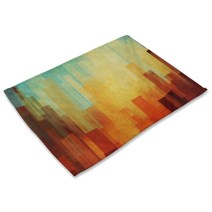 리빙팝 유러피안패턴 테이블매트, 33, 42 x 32 cm