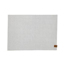 보웰 빈티지 코튼 테이블매트, 그레이, 46 x 33 cm