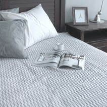 보웰 풍기인견 냉장고 패드, 그레이