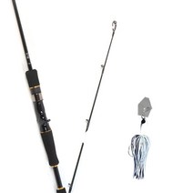 원다 아발론 베이트 루어낚싯대 632M + 다미끼 스커트베이트 트램블 지그 14.2g, 07 WHITE SHAD 2