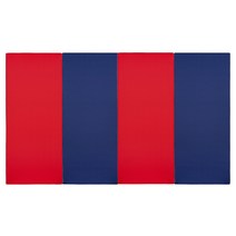 퍼니존 퍼니테라피 레드시리즈1 영유아 폴더매트, 레드 + 블루