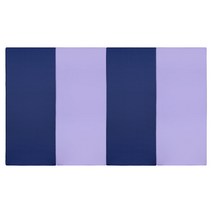 퍼니존 퍼니테라피 블루시리즈1 영유아 폴더매트, 블루 + 바이올렛